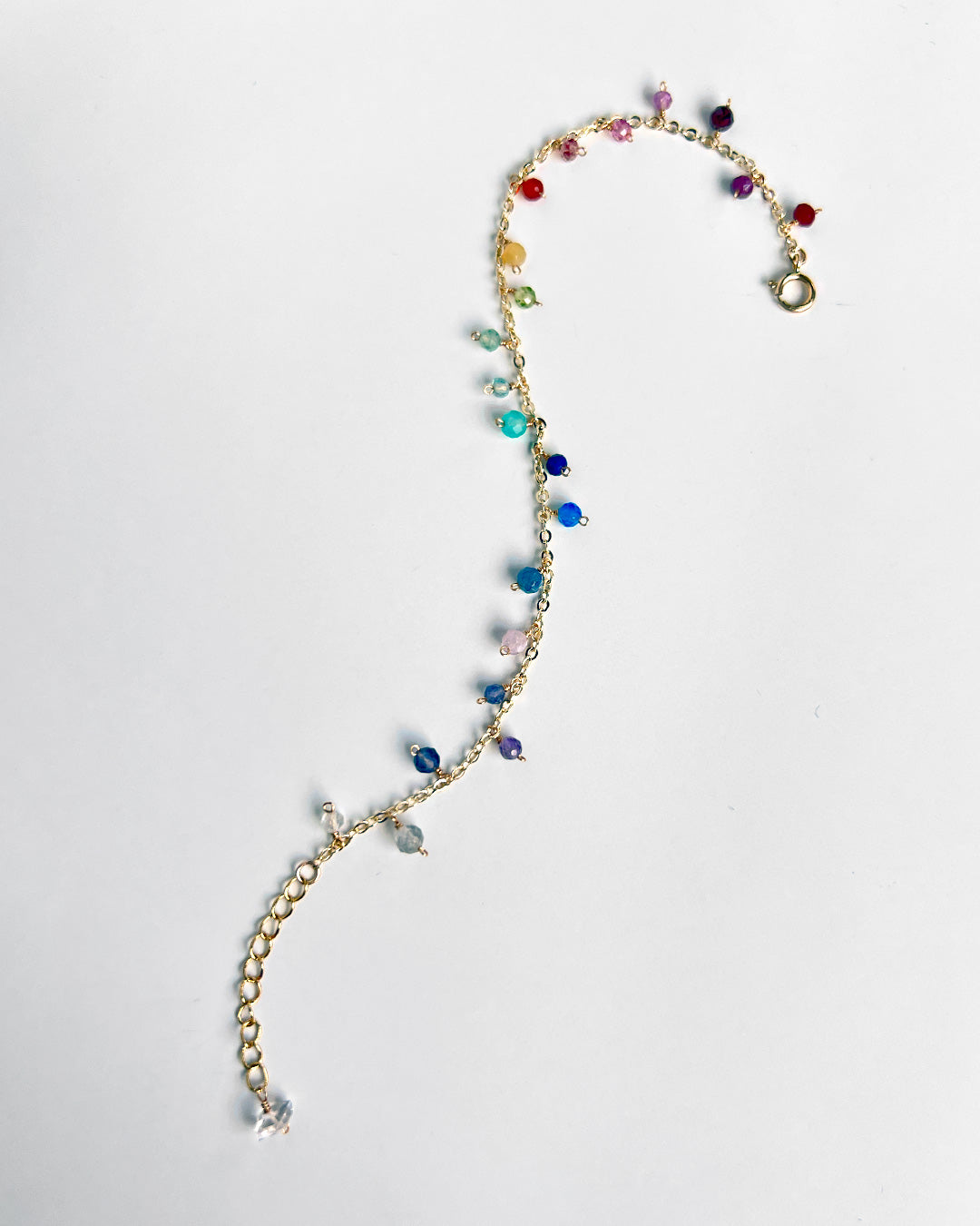 i10−06-505 レインボーアミュレットブレスレット【1＊ichi＊】【010】