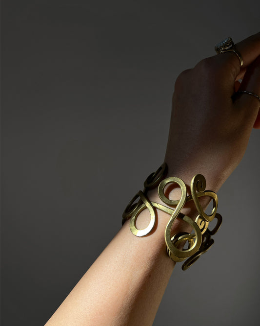 t11−01−506 アラベスクワイドバングル【たゆや】【011】