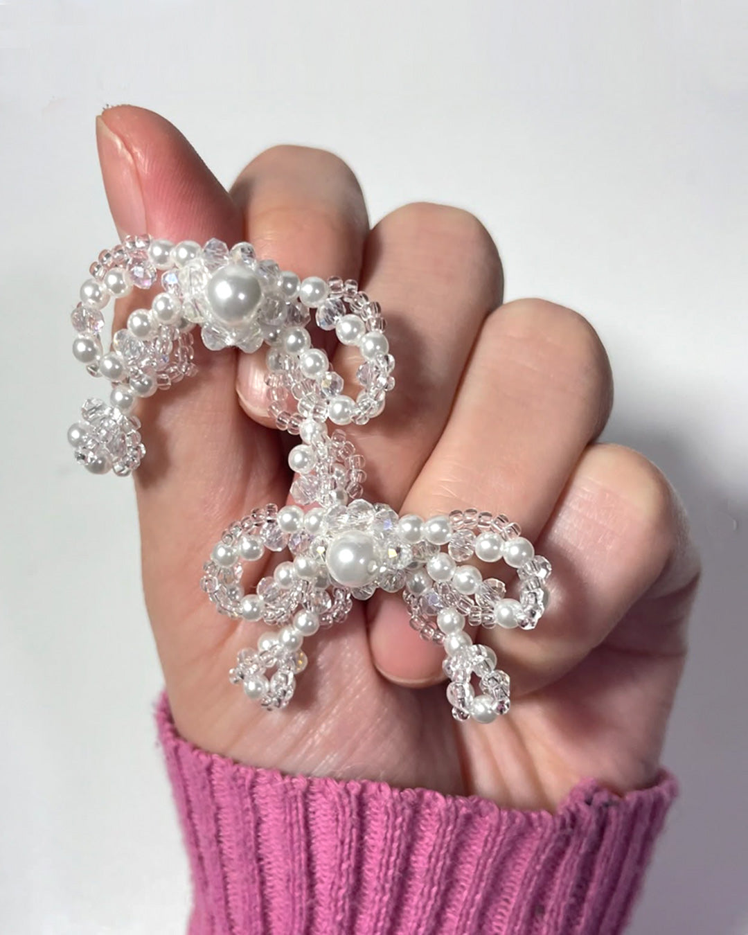 l12−01−504 【mini】ウェーブリボンピアス＆イヤリング【Lien】【012】