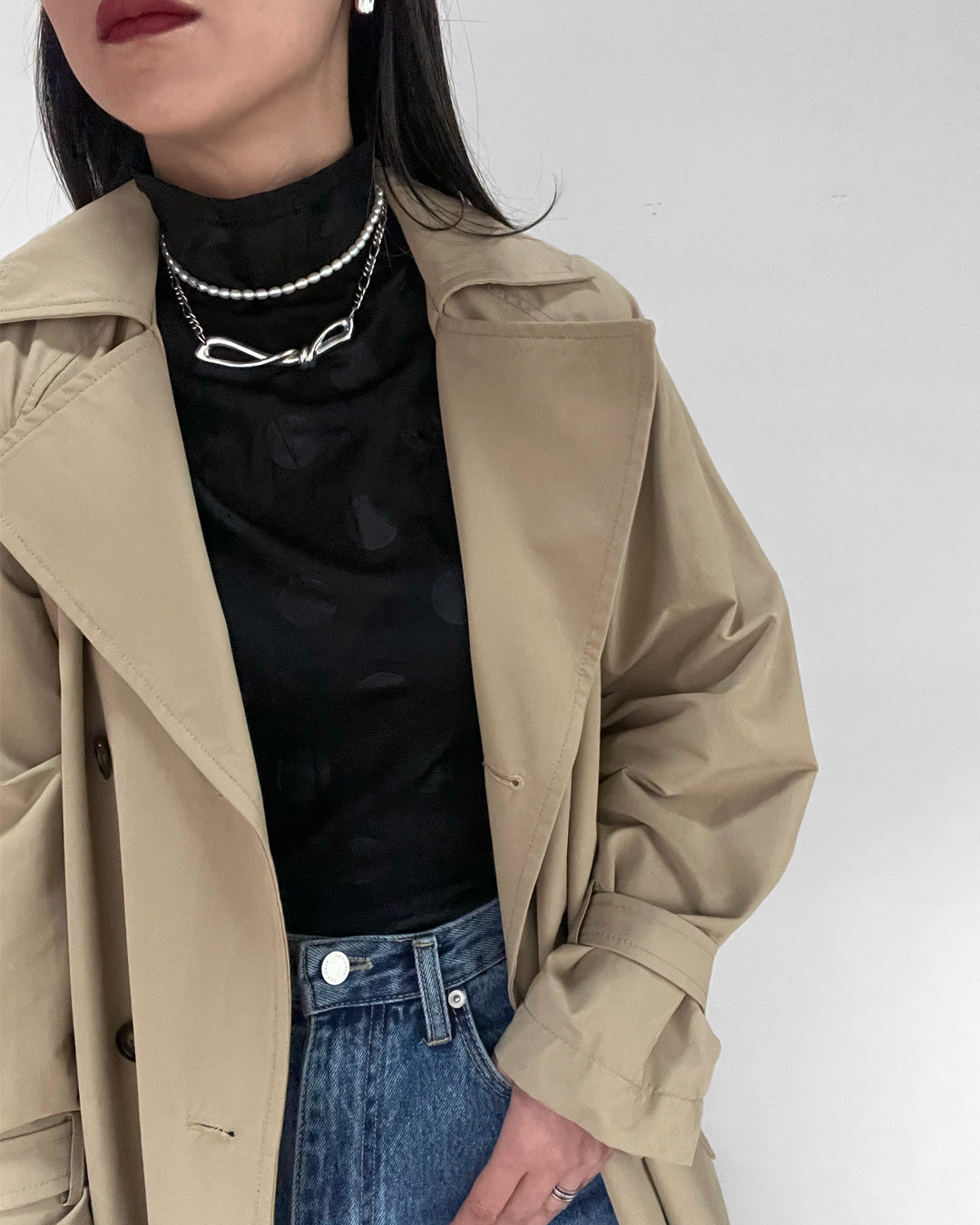 s13−02−503 ツイストリボンチョーカー【Sato Hatakeyama】【013】