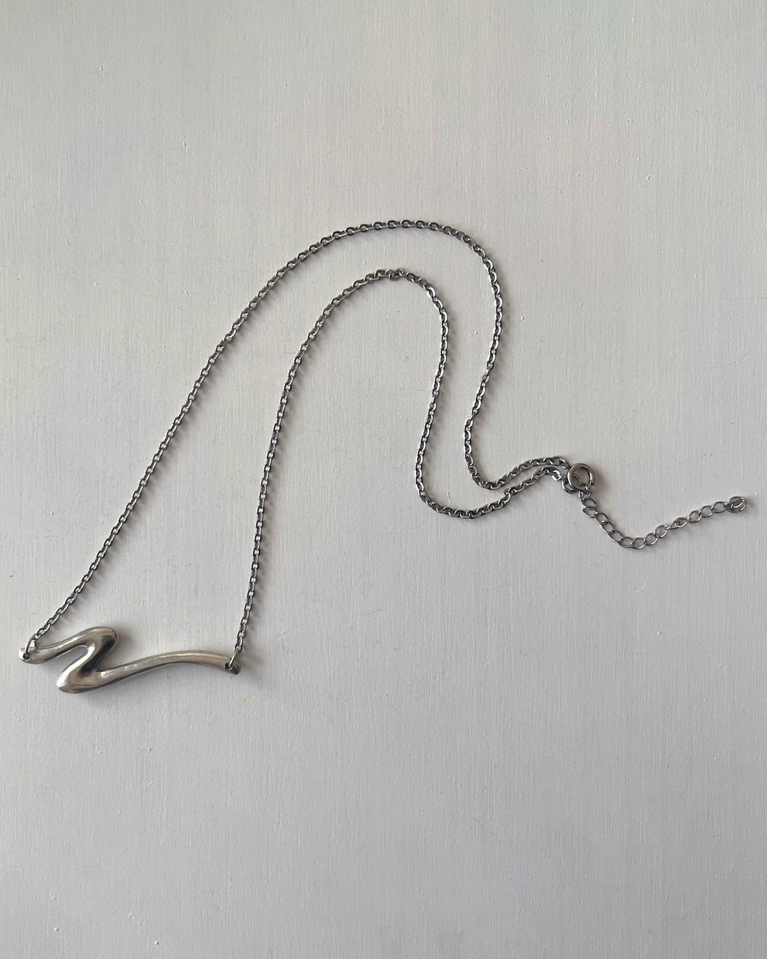 s13−03−503 ウェーブネックレス／45mm／55mm【Sato Hatakeyama】【013】