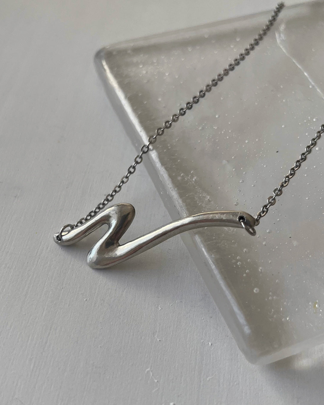 s13−03−503 ウェーブネックレス／45mm／55mm【Sato Hatakeyama】【013】