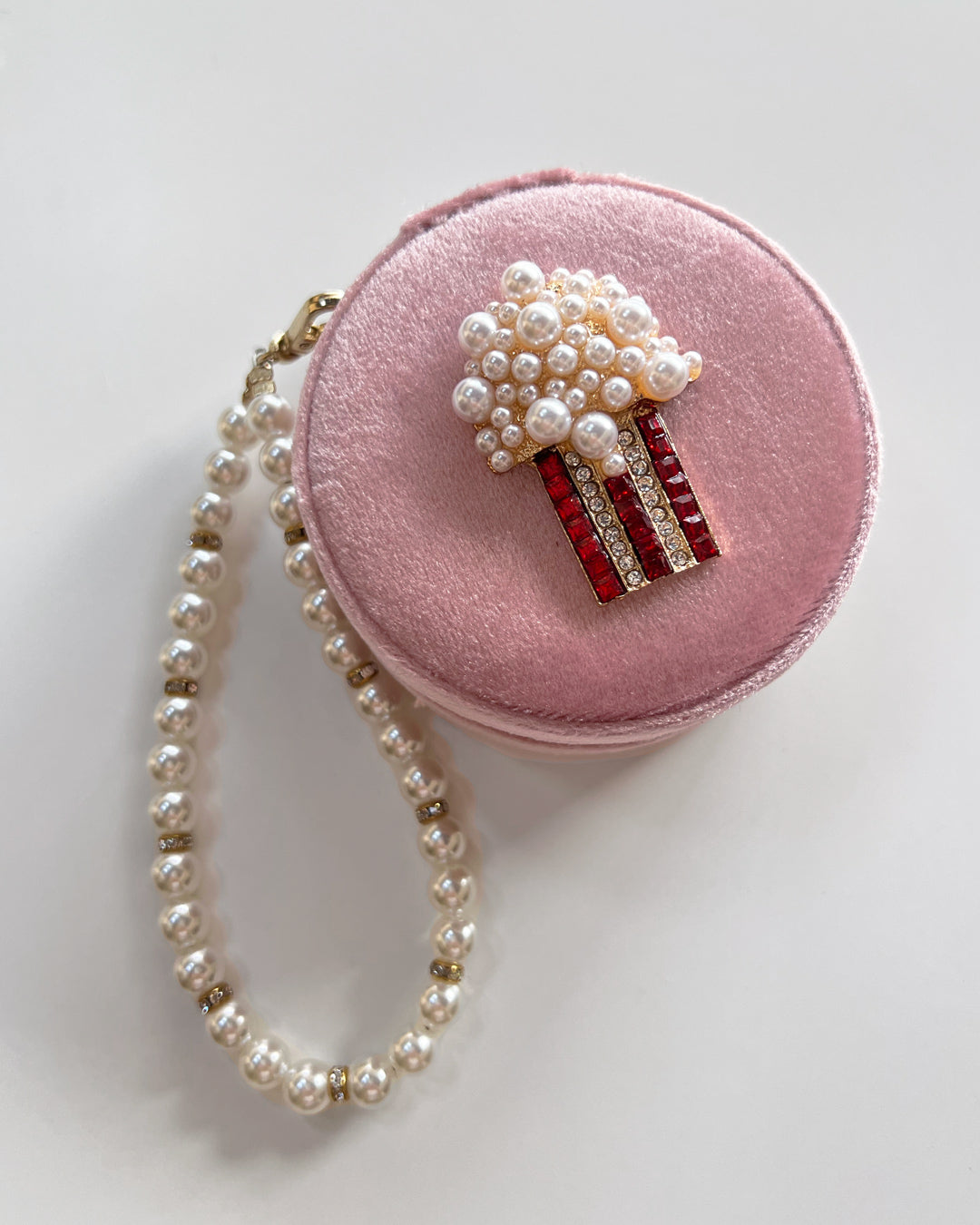 a1-14-511「ポップコーンビジュー」サークルジュエリーBOX【※宅配便発送のみ】【Atelier Chouette】【001】 (コピー)