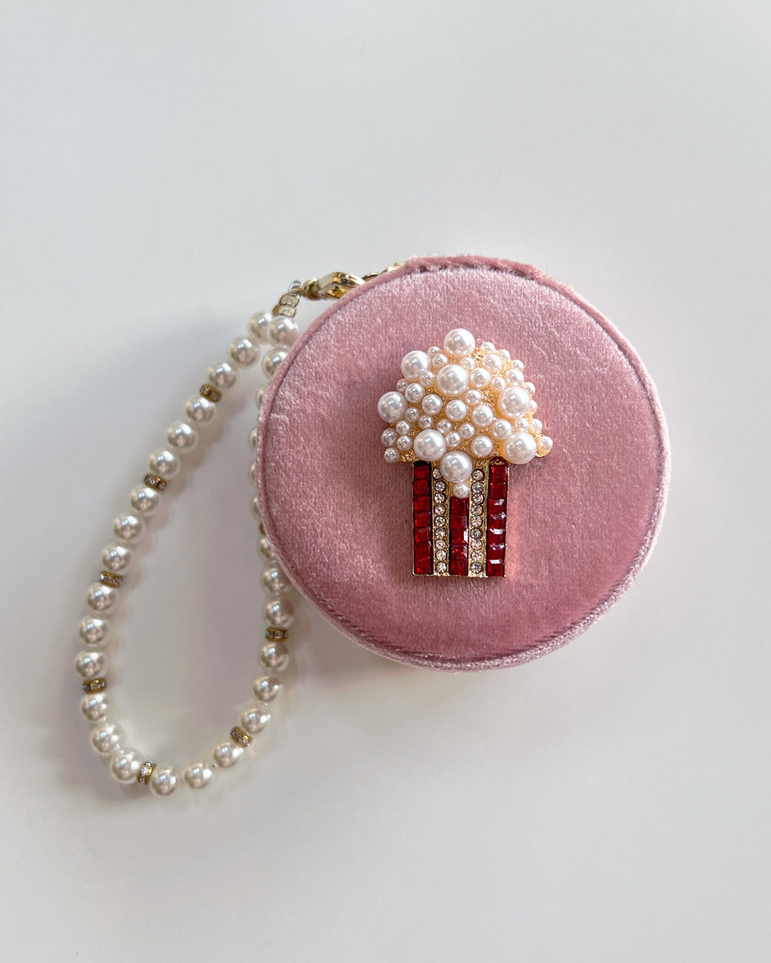 a1-14-511「ポップコーンビジュー」サークルジュエリーBOX【※宅配便発送のみ】【Atelier Chouette】【001】 (コピー)