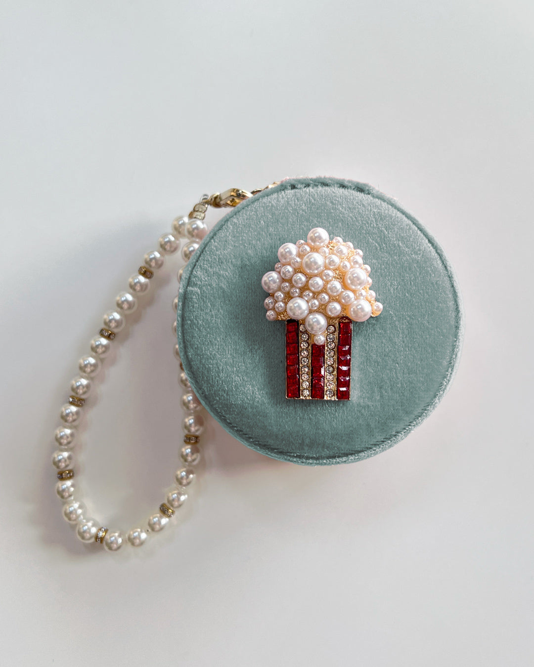 a1-14-511「ポップコーンビジュー」サークルジュエリーBOX【※宅配便発送のみ】【Atelier Chouette】【001】 (コピー)