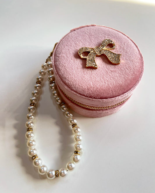 a1-17-511「リボンビジュー」サークルジュエリーBOX【※宅配便発送のみ】【Atelier Chouette】【001】