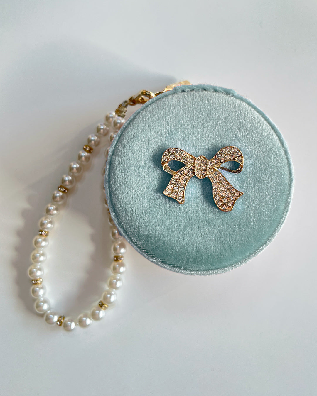 a1-17-511「リボンビジュー」サークルジュエリーBOX【※宅配便発送のみ】【Atelier Chouette】【001】