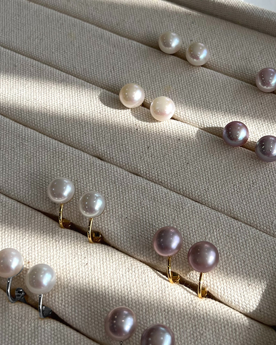 r2−01-505 大粒淡水パールピアス＆イヤリング【Reasy】【2】