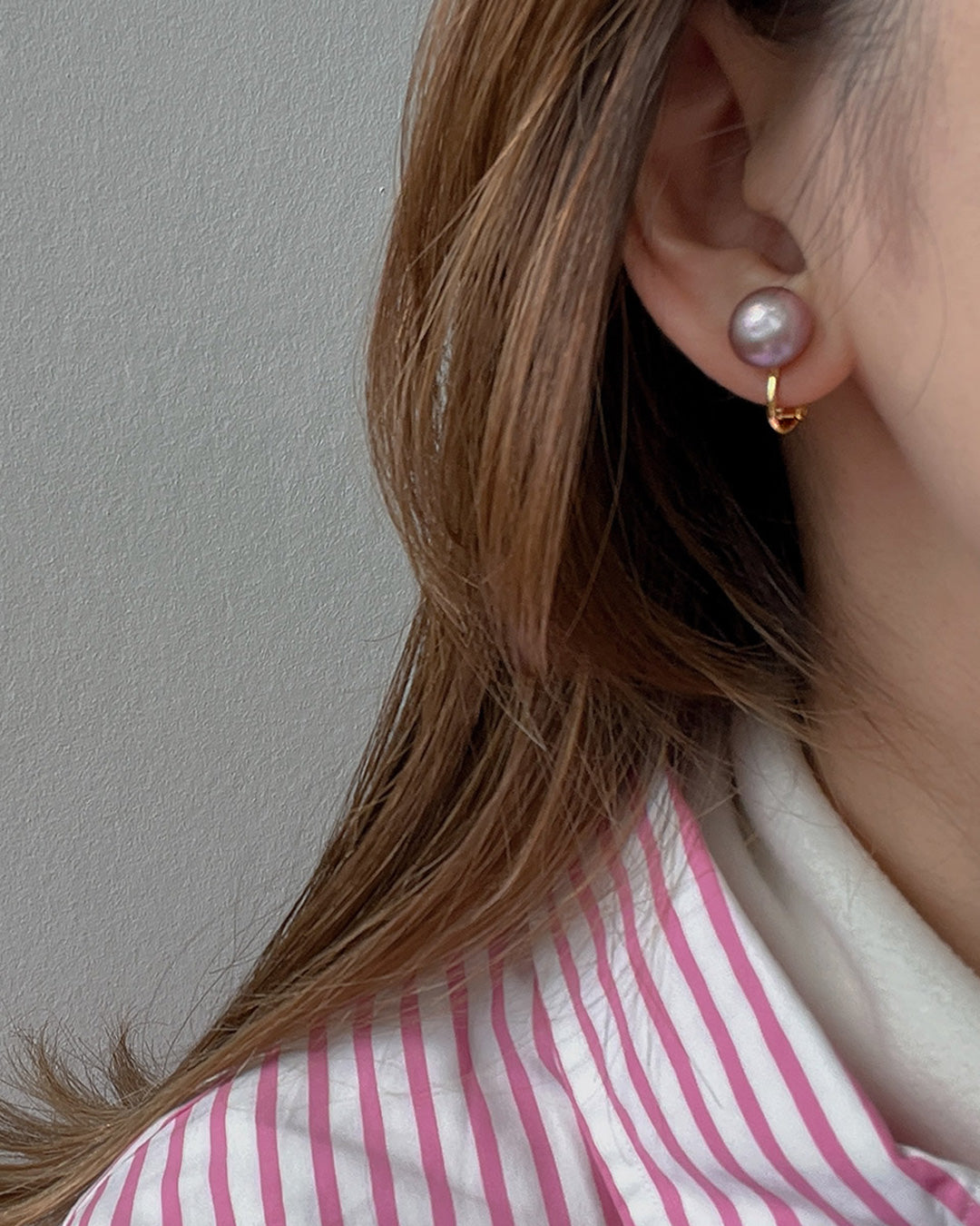 r2−01-505 大粒淡水パールピアス＆イヤリング【Reasy】【2】