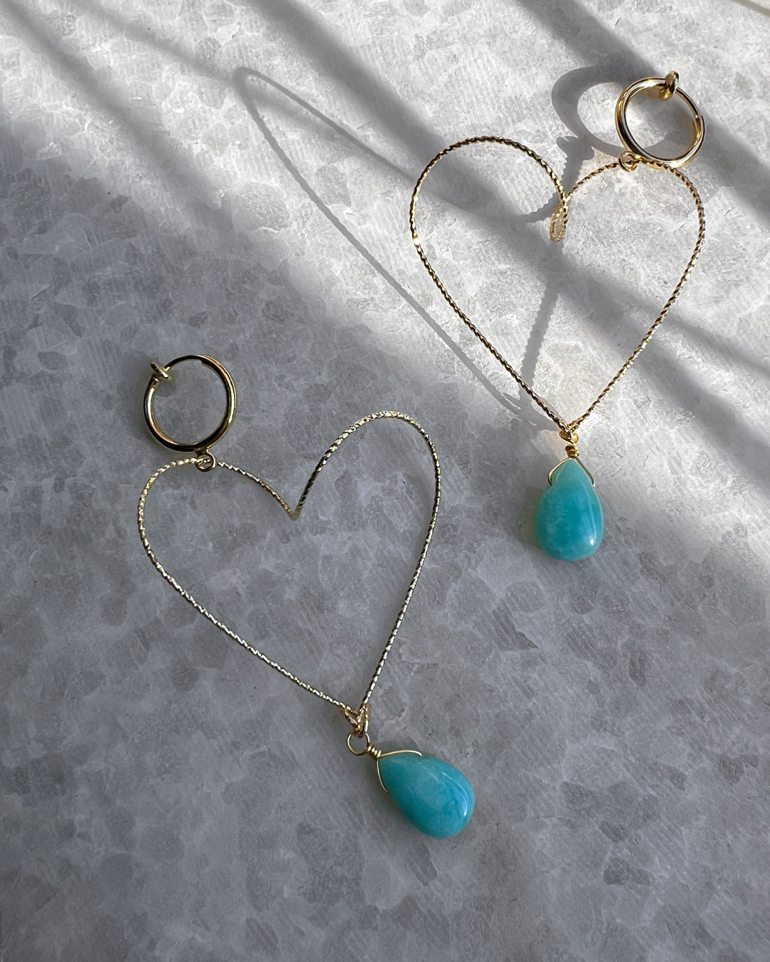 h4−01-504 ハートフルピアス＆イヤリング【hugpink】【04】