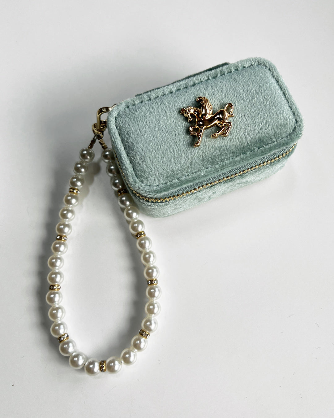 a1-19-603「ミニペガサス」ミニレクタングルジュエリーBOX【※宅配便発送のみ】【Atelier Chouette】【001】