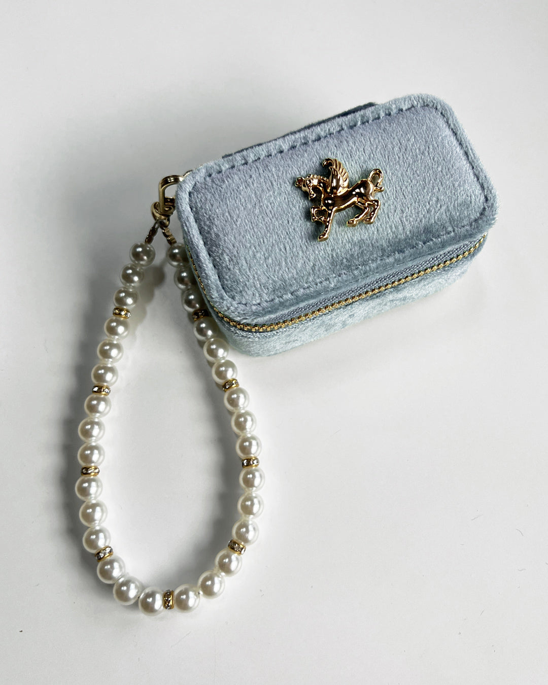 a1-19-603「ミニペガサス」ミニレクタングルジュエリーBOX【※宅配便発送のみ】【Atelier Chouette】【001】