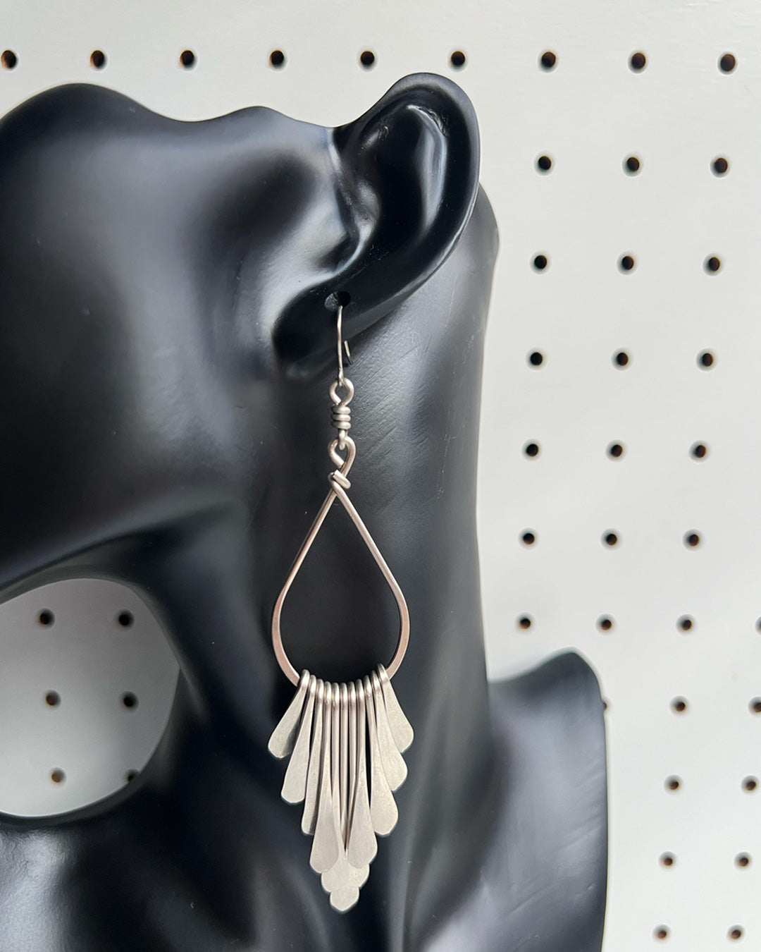 t11−03−507 (2)ドロップフリンジピアス＆イヤリング【たゆや】【011】