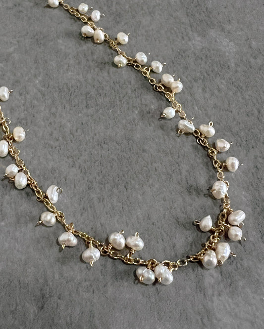 i10−02-505 淡水パール粒粒ネックレス【1＊ichi＊】【10】